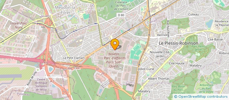 localisation de l'entreprise MADAME LAURENZA BRADLEY à CLAMART