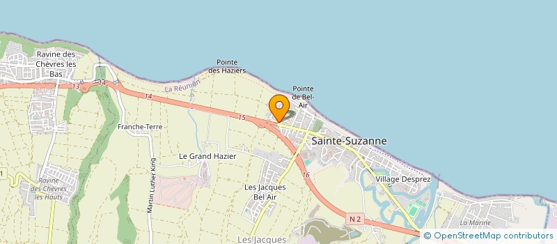 localisation de l'entreprise MADAME LAURENZA JOVIEN à SAINTE-SUZANNE