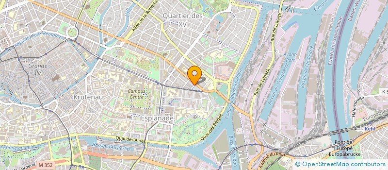 localisation de l'entreprise MADAME LAURENZA LEBEAU à STRASBOURG