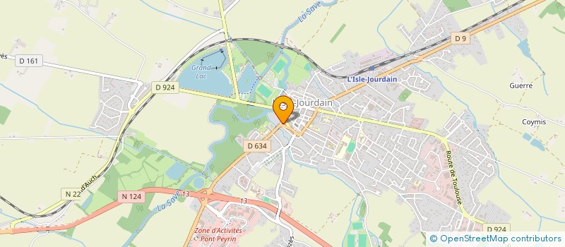 localisation de l'entreprise MADAME LAURETTE AGOSTINI à L'ISLE-JOURDAIN
