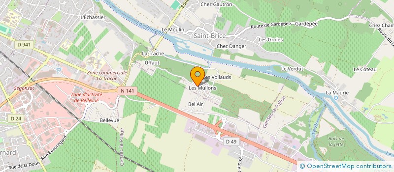 localisation de l'entreprise MADAME LAURETTE BRISSON à SAINT-BRICE