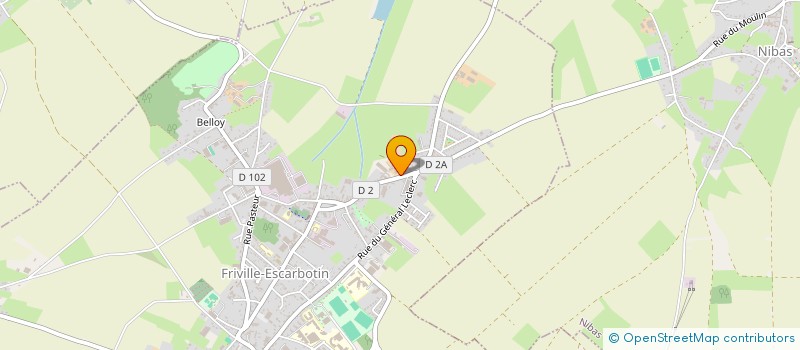 localisation de l'entreprise MADAME LAURETTE CARON  FRIVILLE-ESCARBOTIN