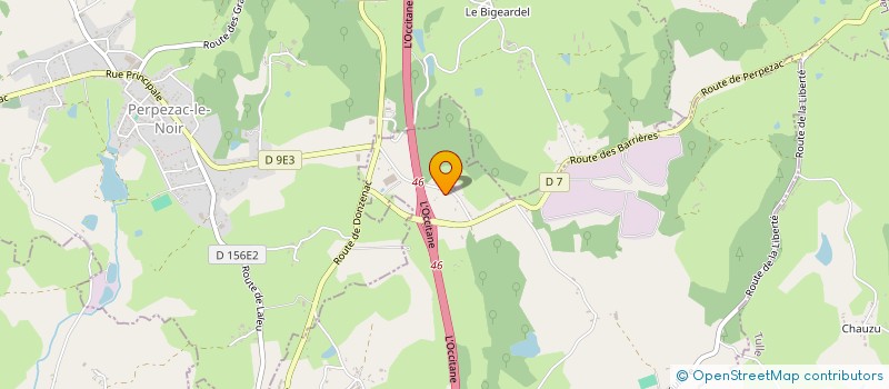 localisation de l'entreprise MADAME LAURETTE COMBADIERE  SAINT-PARDOUX-L ORTIGIER