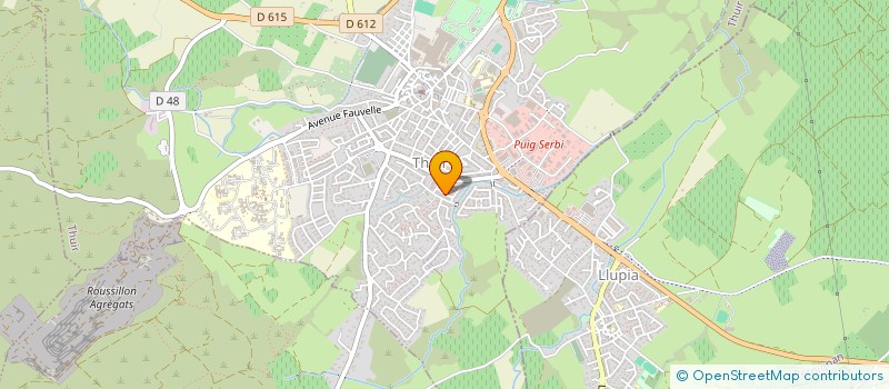 localisation de l'entreprise MADAME LAURETTE DUCOURTIOUX  CAMELAS