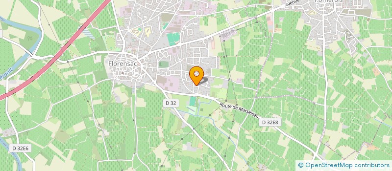 localisation de l'entreprise MADAME LAURETTE EYMENIER à FLORENSAC