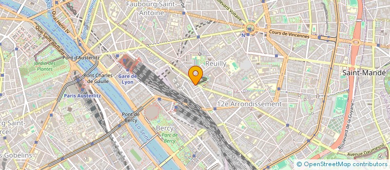 localisation de l'entreprise MADAME LAURETTE LEONARDI  PARIS