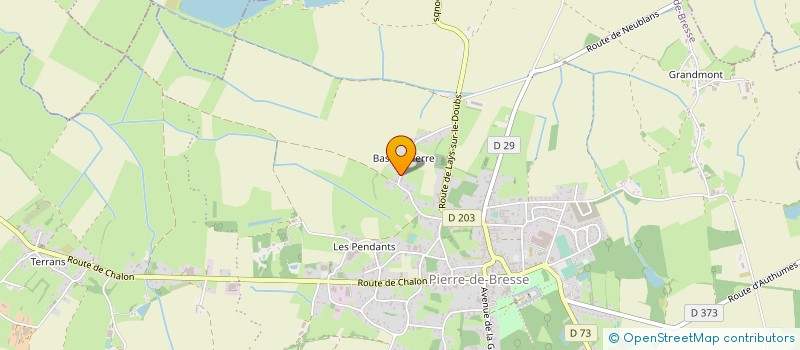 localisation de l'entreprise MADAME LAURETTE LIMOGE à PIERRE-DE-BRESSE