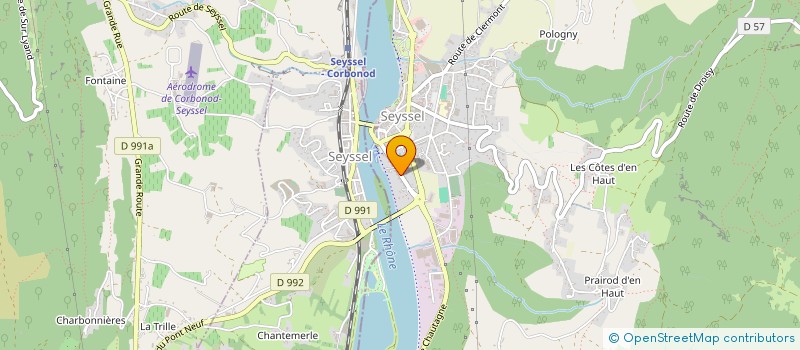 localisation de l'entreprise MADAME LAURETTE MACHEREY  SEYSSEL