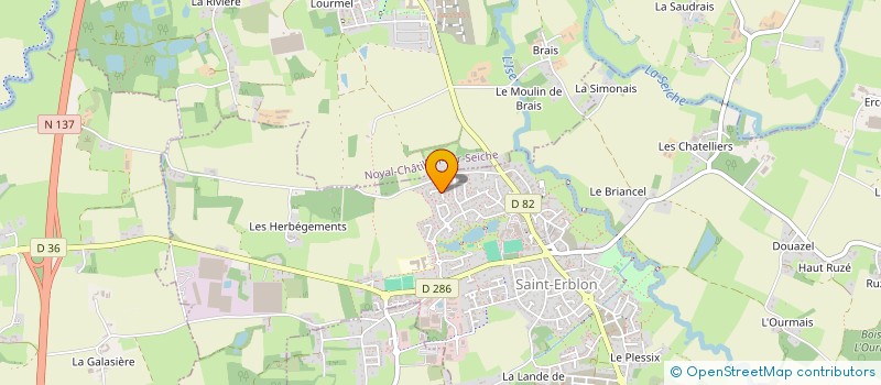 localisation de l'entreprise MADAME LAURETTE MOUREAUD  RENNES