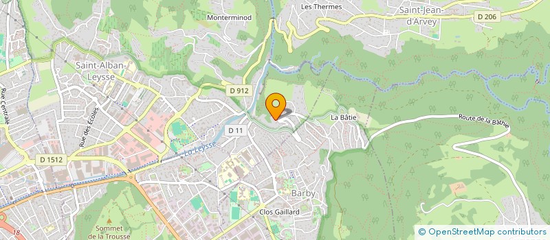 localisation de l'entreprise MADAME LAURETTE RIGODON  SAINT-BALDOPH