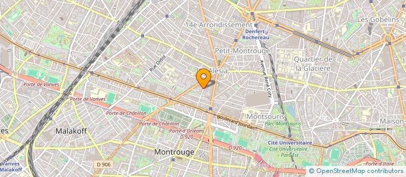 localisation de l'entreprise MADAME LAURETTE THOMAS  PARIS