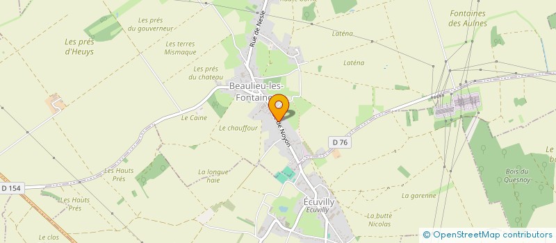 localisation de l'entreprise MADAME LAURETTE VASSEUR  OGNOLLES