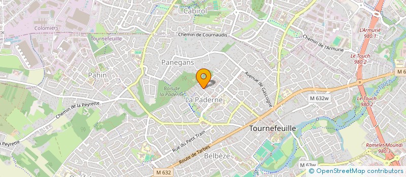 localisation de l'entreprise MADAME LAURIA MEKOUNDE ZANNOU à TOURNEFEUILLE