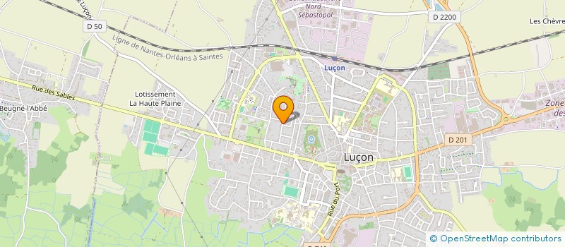 localisation de l'entreprise MADAME LAURIANA BRIOY  LUCON