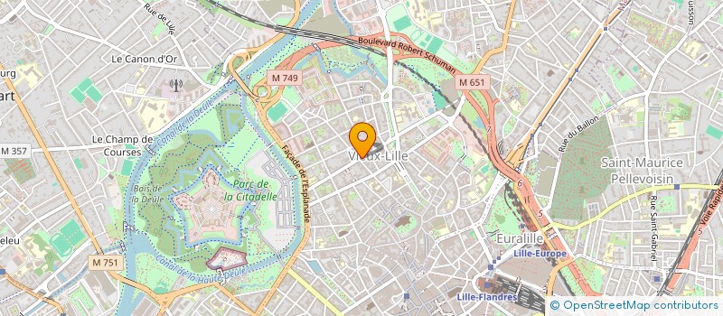 localisation de l'entreprise MADAME LAURIANE ANTHORE à LILLE