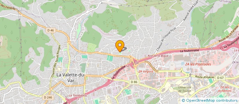 localisation de l'entreprise MADAME LAURIANE ARMAND  LA VALETTE-DU-VAR