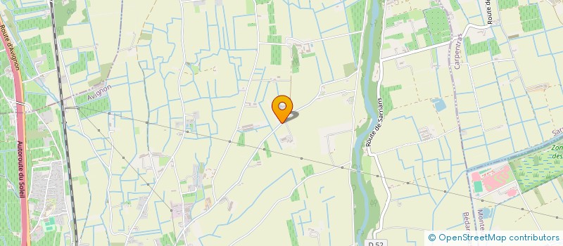 localisation de l'entreprise MADAME LAURIANE ARNOUX  BEDARRIDES