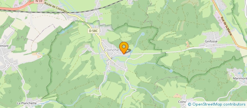 localisation de l'entreprise MADAME LAURIANE BATOT  COINCHES