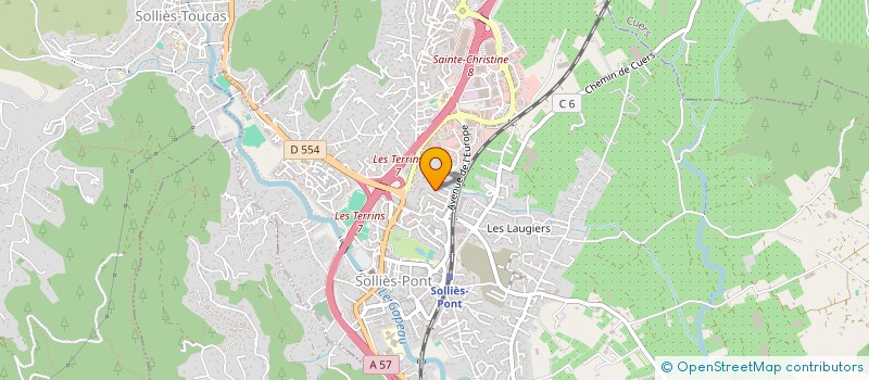 localisation de l'entreprise MADAME LAURIANE BELAY  BELGENTIER