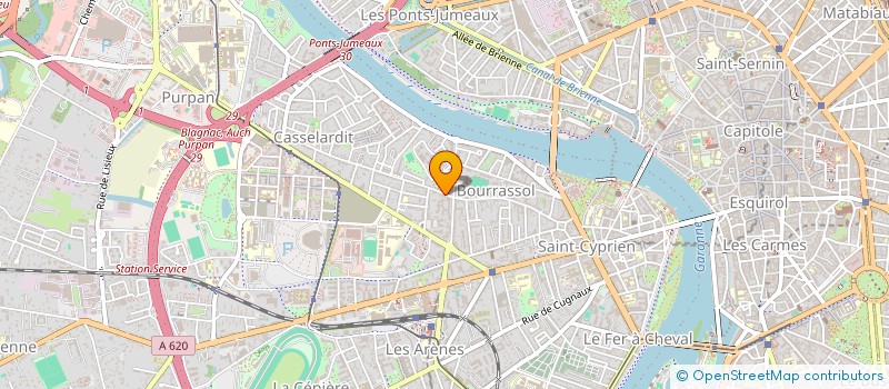 localisation de l'entreprise MADAME LAURIANE BULLICH à TOULOUSE
