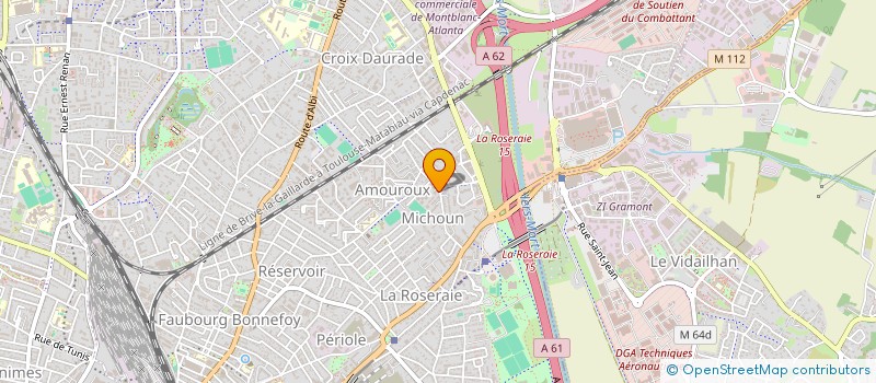 localisation de l'entreprise MADAME LAURIANE CAILLIAUX à TOULOUSE