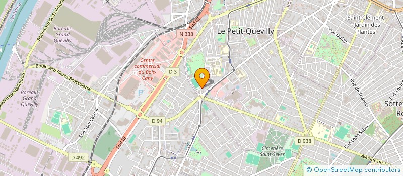 localisation de l'entreprise MADAME LAURIANE CAMPOY à LE PETIT-QUEVILLY