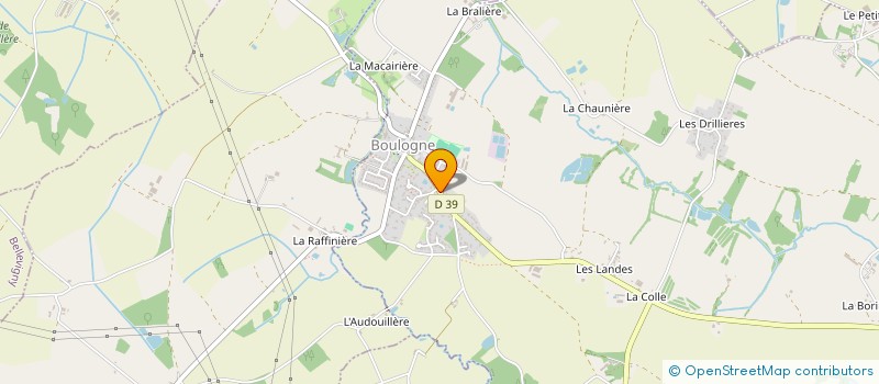 localisation de l'entreprise MADAME LAURIANE CARDINAUD  ESSARTS-EN-BOCAGE