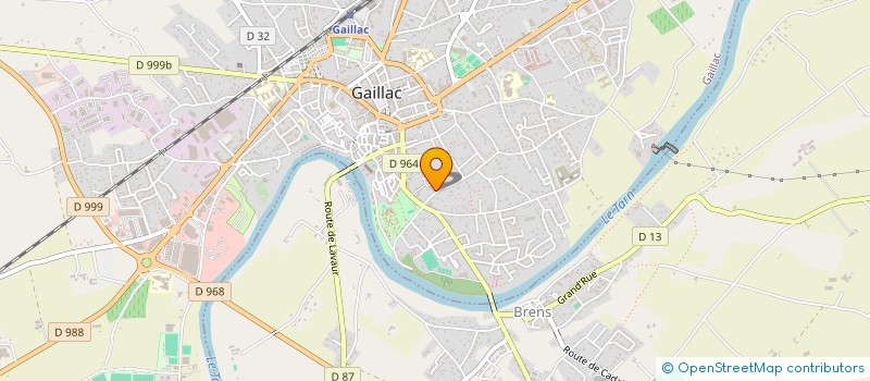 localisation de l'entreprise MADAME LAURIANE CHAUVET  GAILLAC