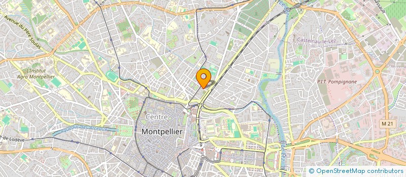 localisation de l'entreprise MADAME LAURIANE COURTIAL à MONTPELLIER