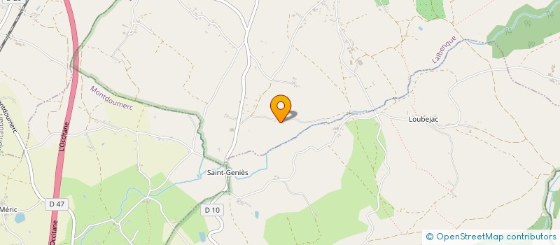 localisation de l'entreprise MADAME LAURIANE DABERNAT  BELFORT DU QUERCY