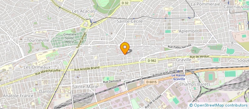 localisation de l'entreprise MADAME LAURIANE DEUVE à LE HAVRE