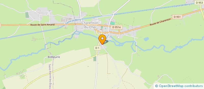 localisation de l'entreprise MADAME LAURIANE DIZIER  CHARENTON-DU-CHER