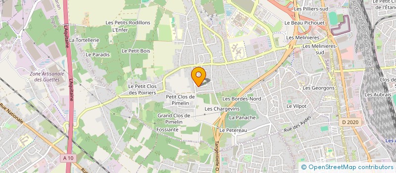 localisation de l'entreprise MADAME LAURIANE DOUCET à SARAN