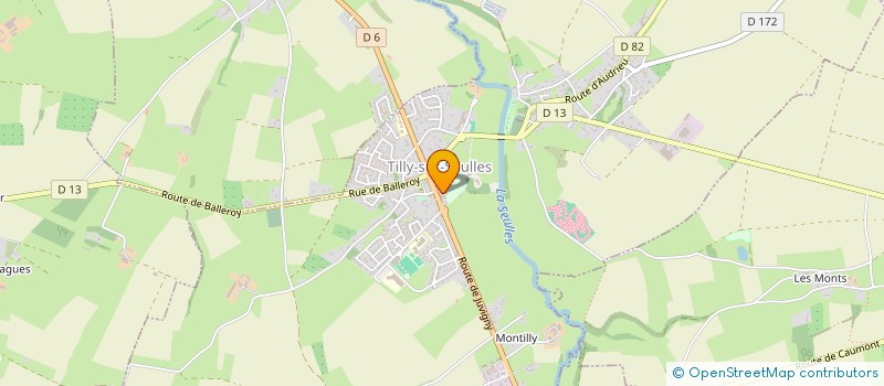 localisation de l'entreprise MADAME LAURIANE DROULLON  TILLY-SUR-SEULLES