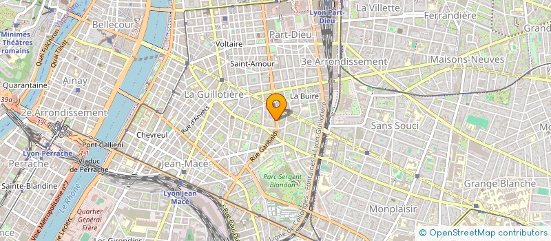 localisation de l'entreprise MADAME LAURIANE FARGEAS  LYON