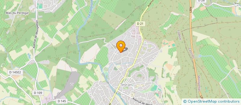 localisation de l'entreprise MADAME LAURIANE FARGIER  TEYRAN