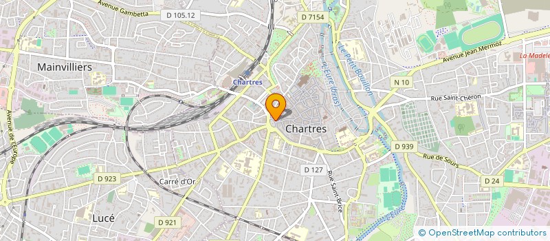 localisation de l'entreprise MADAME LAURIANE FILIPE à CHARTRES