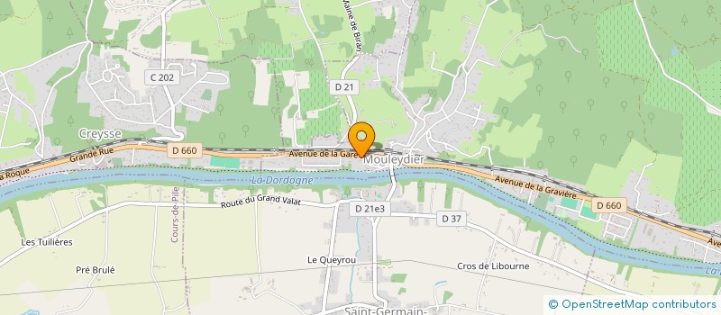 localisation de l'entreprise MADAME LAURIANE FOURE à MOULEYDIER
