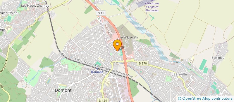 localisation de l'entreprise MADAME LAURIANE GELIN  EZANVILLE