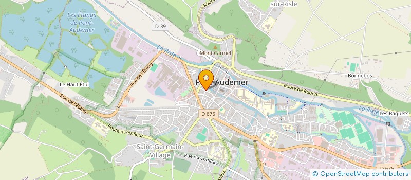 localisation de l'entreprise MADAME LAURIANE GOS  PONT-AUDEMER