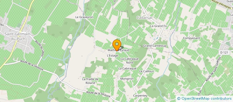 localisation de l'entreprise MADAME LAURIANE GOUYON  NERIGEAN