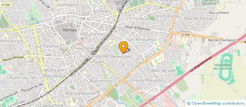 localisation de l'entreprise MADAME LAURIANE GROLLIER  NIMES