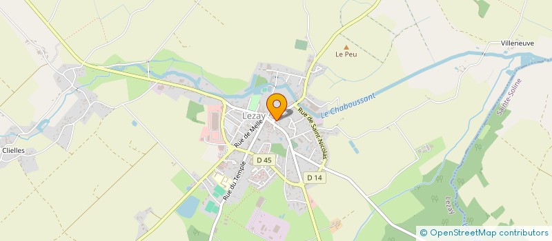 localisation de l'entreprise MADAME LAURIANE GROSSI à LEZAY