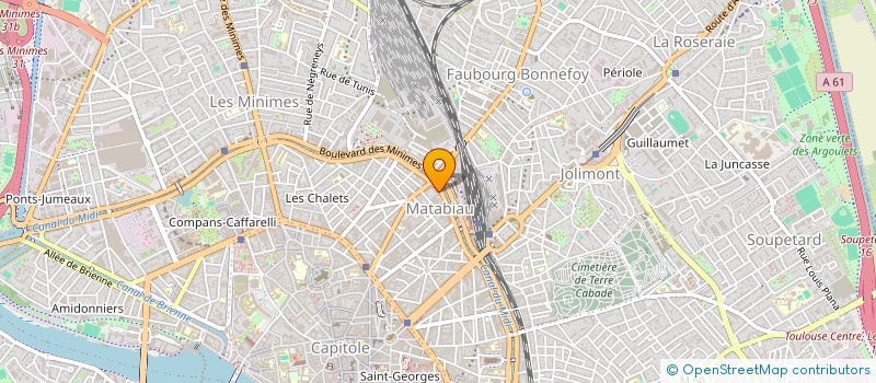localisation de l'entreprise MADAME LAURIANE GUENA à TOULOUSE