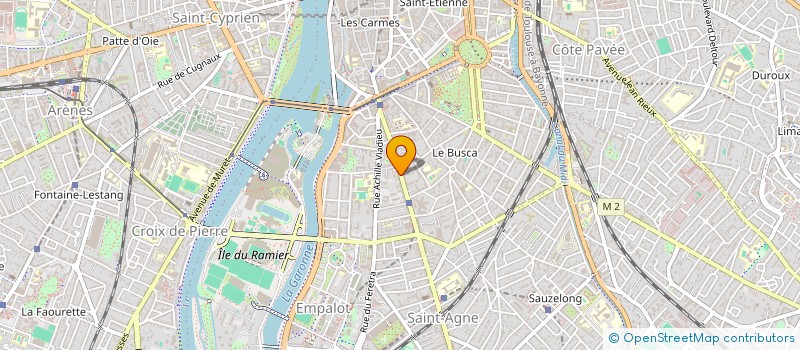 localisation de l'entreprise MADAME LAURIANE GUILHEM  TOULOUSE