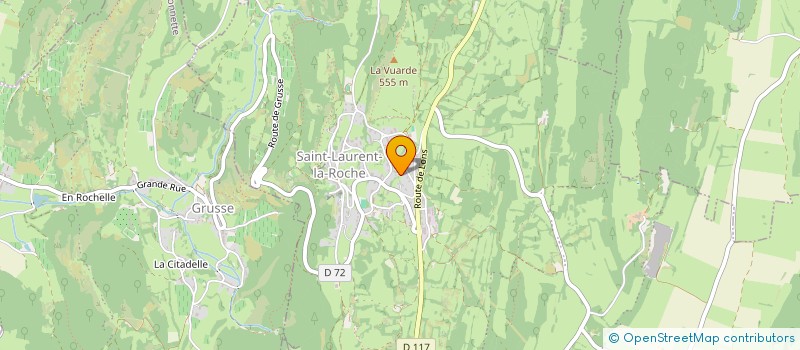 localisation de l'entreprise MADAME LAURIANE GUILLEMIN  LA CHAILLEUSE