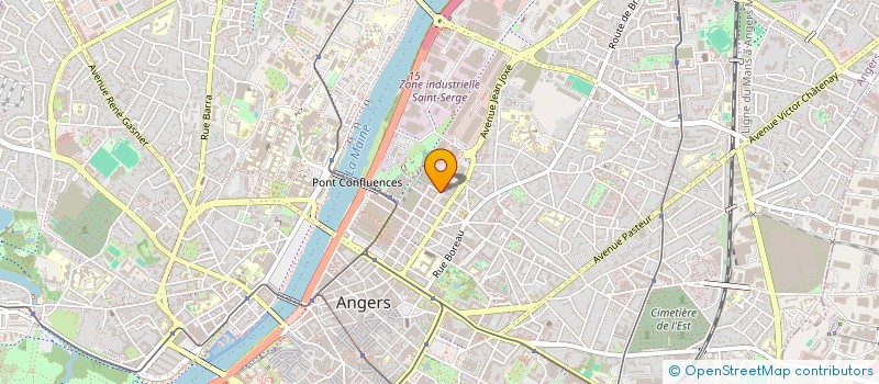 localisation de l'entreprise MADAME LAURIANE HAESSLER à ANGERS