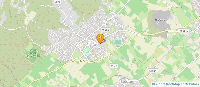 localisation de l'entreprise MADAME LAURIANE HEIM  SAINT-GEORGES-D'ORQUES