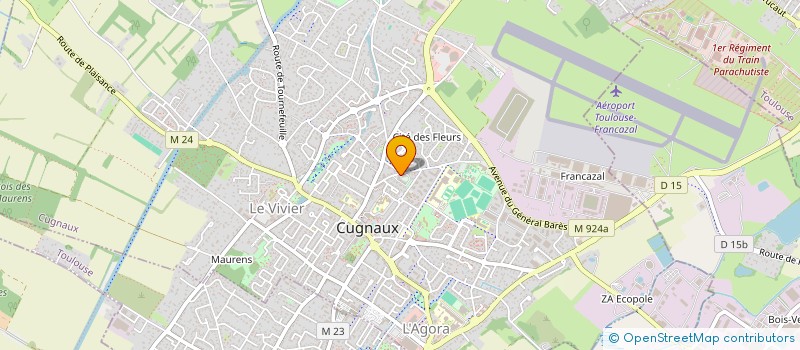 localisation de l'entreprise MADAME LAURIANE HERAULT à VILLENEUVE-TOLOSANE