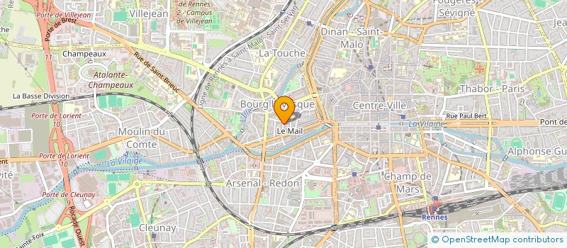 localisation de l'entreprise MADAME LAURIANE JACQ  MONTFORT-SUR-MEU